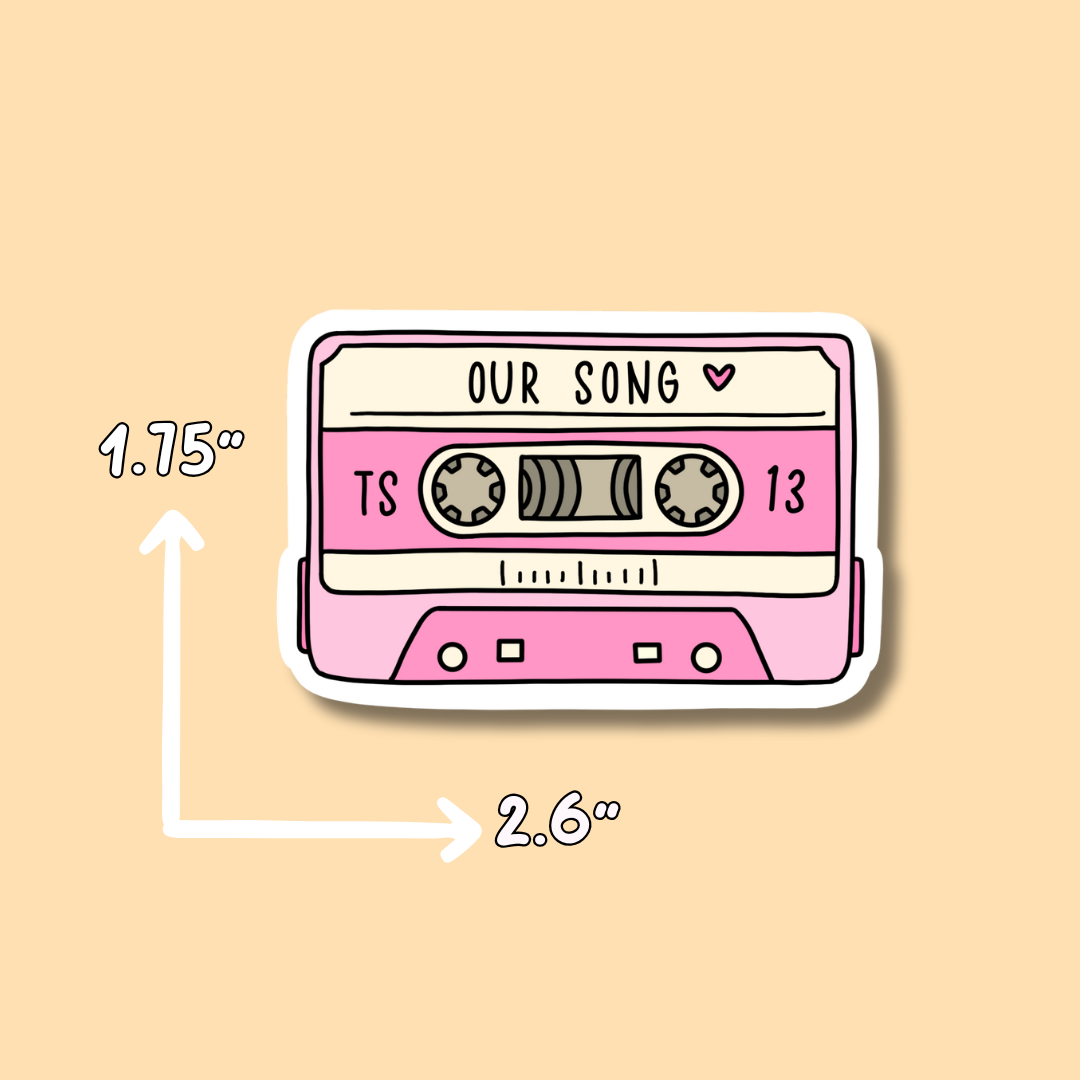 Swiftie Stickers || Waterproof || Laptop Sticker || Sticker Aesthetic || Girly Stickers ||
