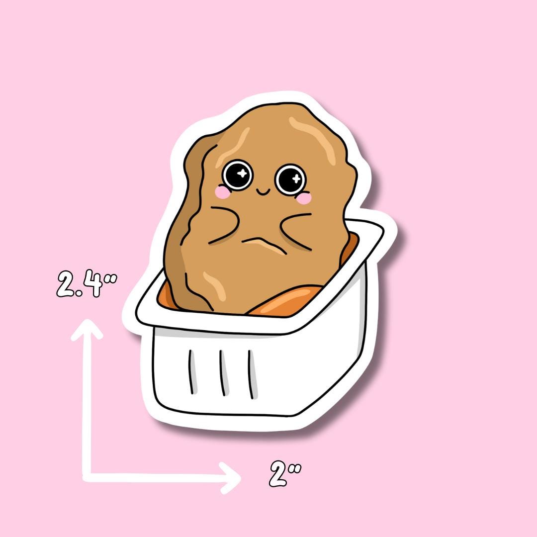 Couch Potato Sticker || Chicken Nugget || Cute Sticker || Waterproof || Laptop Stickers || Sticker Aesthetic || Potato Sticker ||