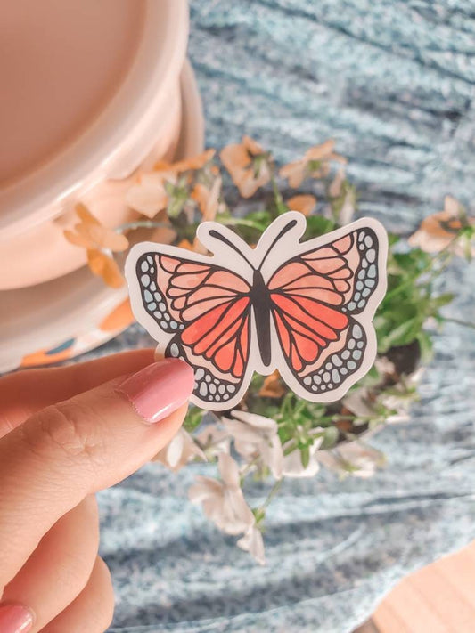 Butterfly Sticker || Watercolour Stickers || Spring Stickers || Waterproof Stickers || Sticker Aesthetic || Laptop Sticker || Stickers ||