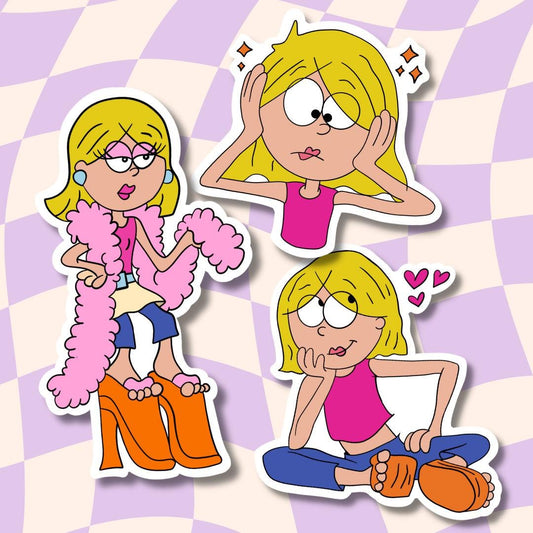 Lizzie McGuire Sticker || 90s Stickers || Waterproof Sticker || Laptop Stickers || Sticker Aesthetic | Retro Stickers | Water Bottle Sticker