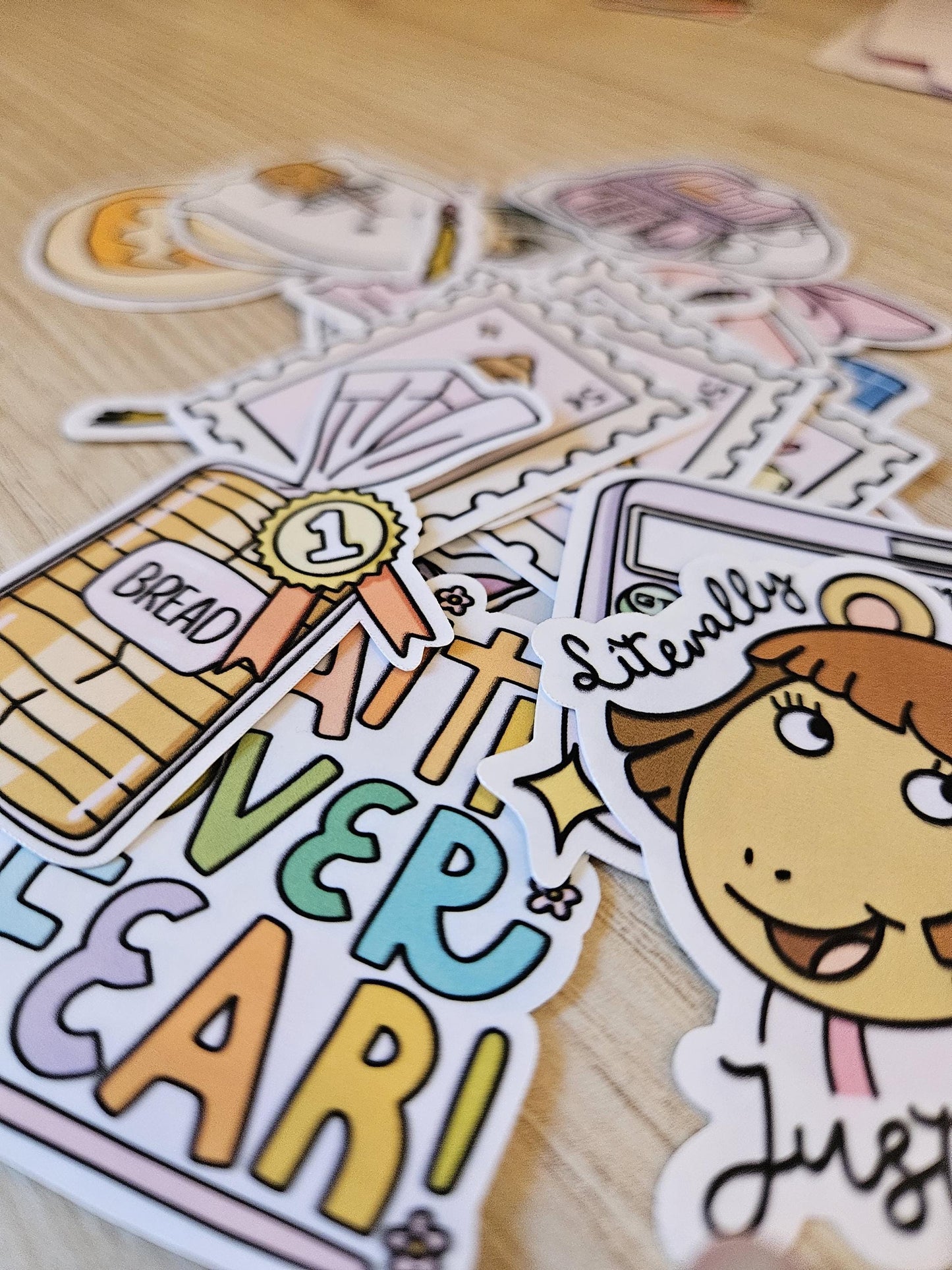 Mystery Sticker Pack || Stickers || Waterproof Stickers || Girly Stickers || Surprise Pack || Vinyl Stickers || Stamp Stickers || Cute ||