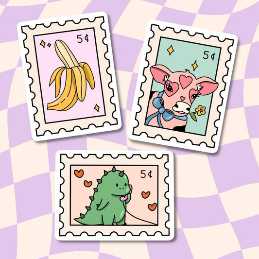 Stickers || Waterproof Sticker || Sticker Aesthetic || Stamp Stickers || Flower || Water Bottle Stickers || Laptop Stickers || Duck Sticker