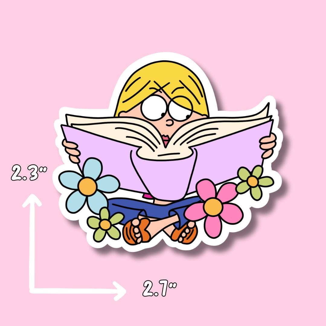 Lizzie McGuire Sticker || 90s Stickers || Waterproof Sticker || Laptop Stickers || Sticker Aesthetic | Retro Stickers | Water Bottle Sticker