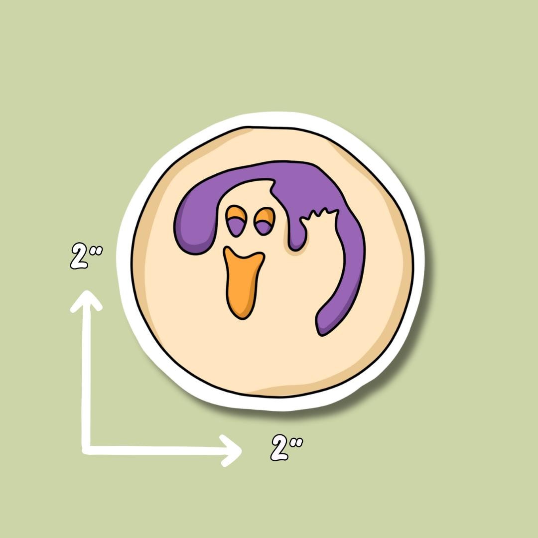 Pillsbury Cookie Sticker || Ghost Stickers || Pumpkin Sticker || Waterproof || Halloween Stickers || Fall Aesthetic || Autumn ||