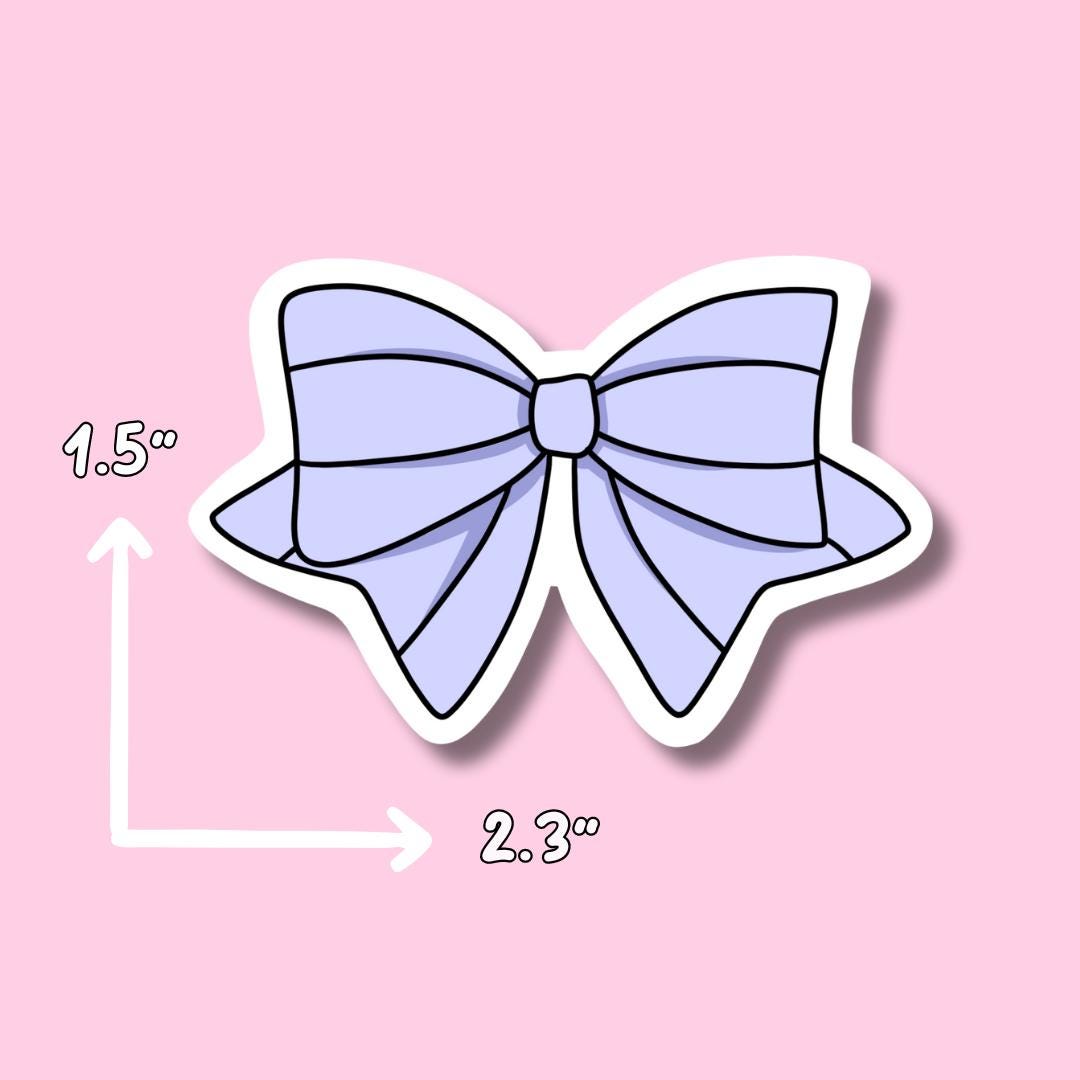 Bow Stickers || Waterproof || Coquette Stickers || Sticker Aesthetic || Laptop Sticker || Cute Sticker || Girly Stickers ||