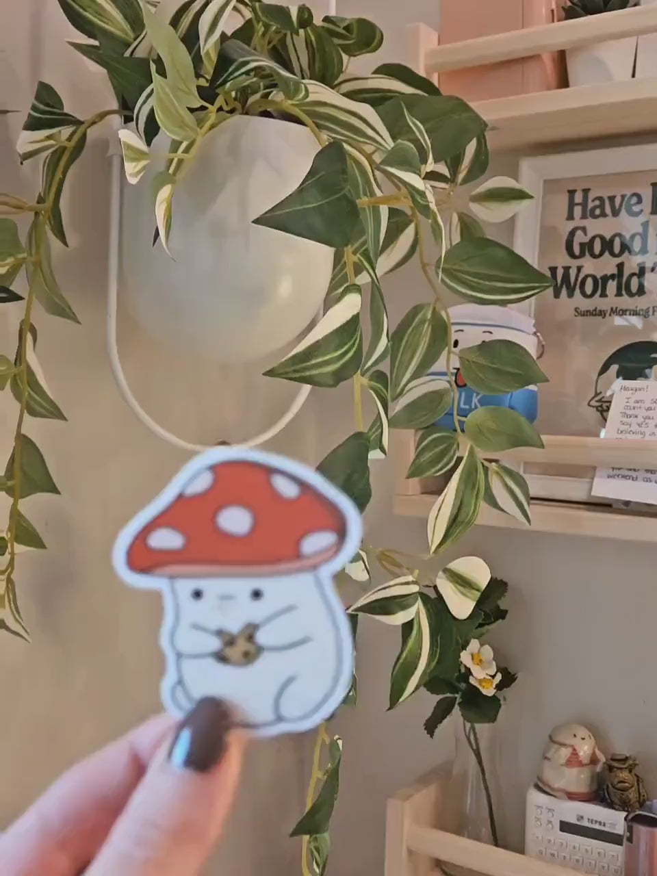 Mushroom Stickers || Cute Sticker || Waterproof || Laptop Stickers || Water Bottle Stickers ||