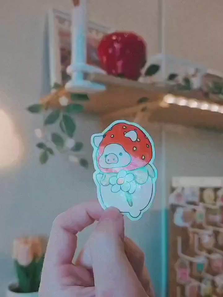 Pig Stickers || Waterproof || Food Sticker || Summer Stickers || Funny || Laptop Stickers || Water Bottle Stickers || Piggies ||