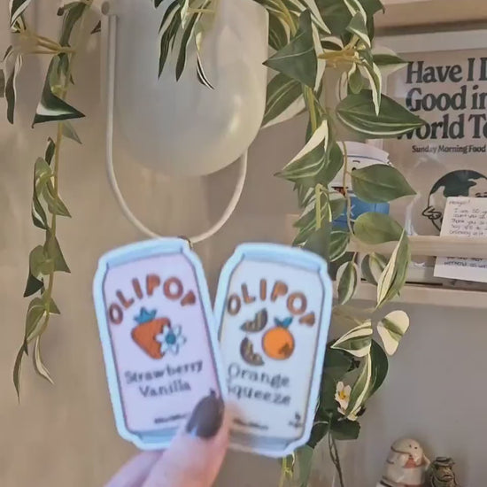 Olipop Stickers || Summer Stickers || Sticker Aesthetic || Laptop Stickers || Waterproof Stickers || Soda Stickers ||