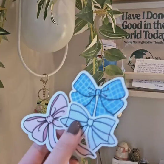 Bow Stickers || Waterproof || Coquette Stickers || Sticker Aesthetic || Laptop Sticker || Cute Sticker || Girly Stickers ||